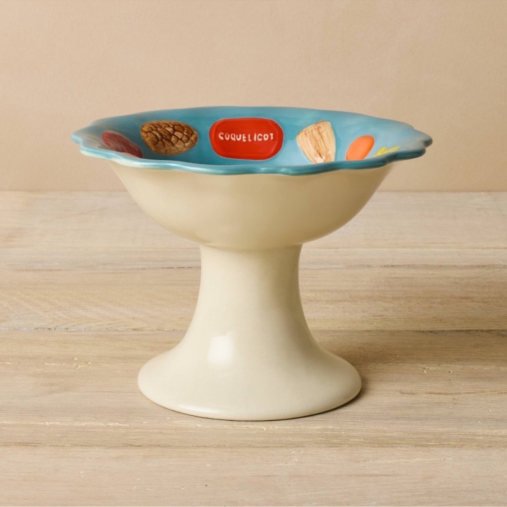 NEW John Derian x Target Stoneware Footed Candy Dish
